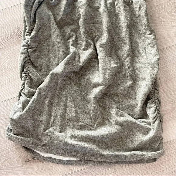 Zella gray ruched tie dress size small - Picture 9 of 13